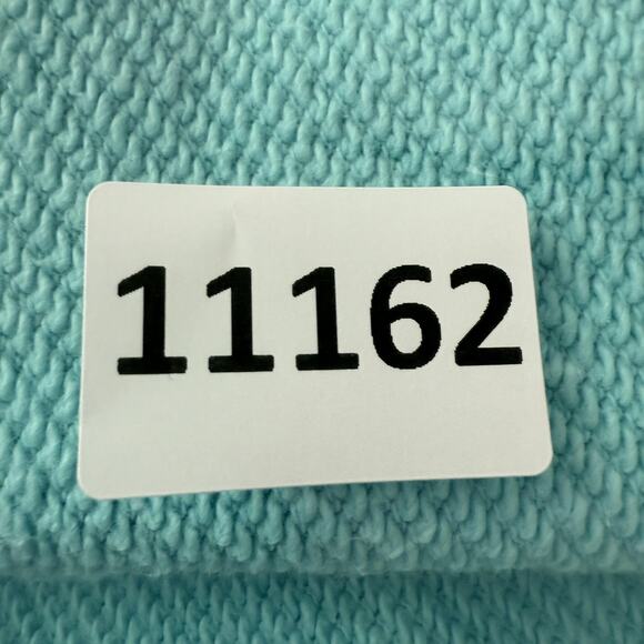 Escape by Habitat Sweater Womens Large Aqua Textured Knit Crewneck Pullover - Picture 9 of 9